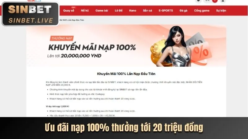 Khuyến mãi nạp tiền hàng ngày 99vim